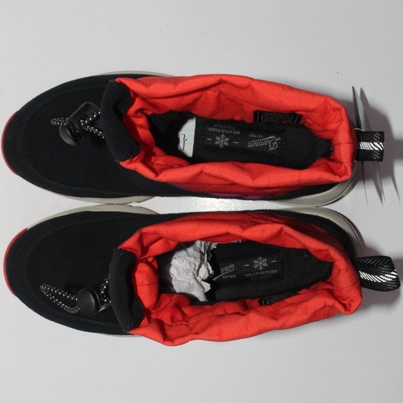 Free People Movement Danner Cloud Cap Boots Jet Black Candy Apple Women’s - Picture 11 of 13